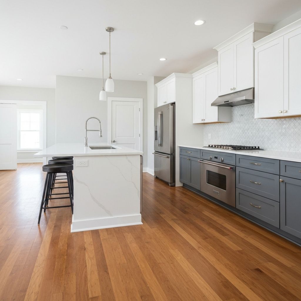 After renovation - luxury modern kitchen